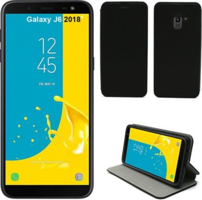 Housse XEPTIO Samsung Galaxy J6 2018 Etui noir Housse XEPTIO Samsung Galaxy J6 2018 Etui noir