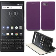 Housse XEPTIO Blackberry Key2 Etui violet Slim