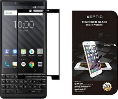 Protège écran XEPTIO Blackberry Key2 verre trempé full noir Protège écran XEPTIO Blackberry Key2 verre trempé full noir