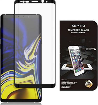 Protège écran XEPTIO Samsung Galaxy Note 9 verre trempé noir Protège écran XEPTIO Samsung Galaxy Note 9 verre trempé noir
