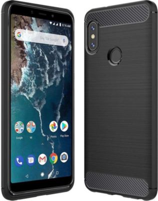 Coque XEPTIO Xiaomi Mi A2 carbone noir
