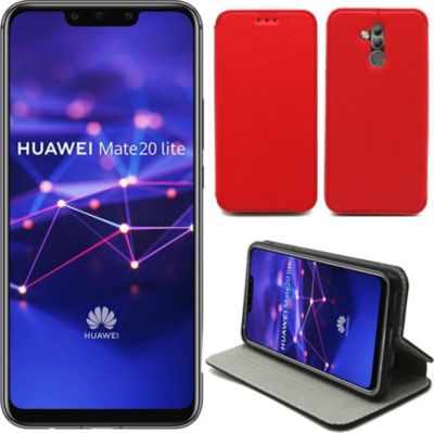 Housse XEPTIO Huawei Mate 20 LITE Etui rouge Slim Housse XEPTIO Huawei Mate 20 LITE Etui rouge Slim