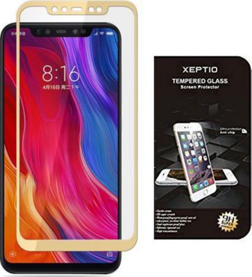 Protège écran XEPTIO Huawei Mate 20 LITE verre trempé doré