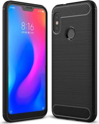 Coque XEPTIO Xiaomi Redmi Note 6 PRO carbone noir Coque XEPTIO Xiaomi Redmi Note 6 PRO carbone noir