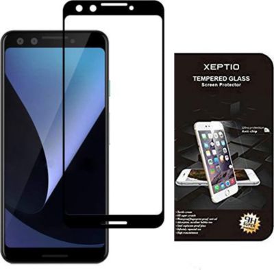Protège écran XEPTIO Google Pixel 3 verre trempé noir
