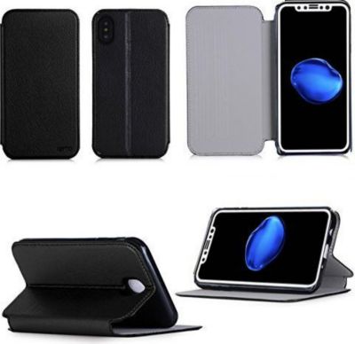 Housse XEPTIO Apple iPhone XS MAX Etui noir