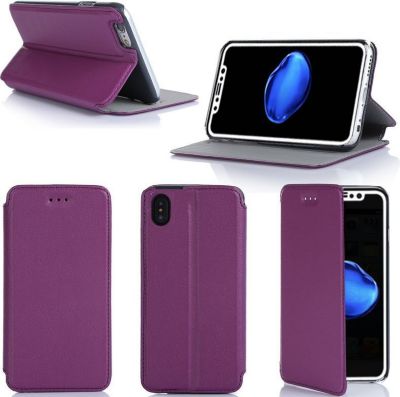 Housse XEPTIO Apple iPhone XS MAX Etui rouge Slim