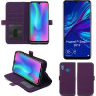 Housse XEPTIO Huawei P Smart 2019 portefeuille violet