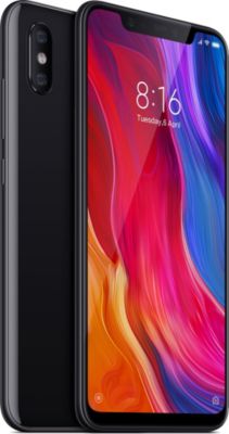 Smartphone XIAOMI Mi 8 6-128 Go Noir Reconditionné