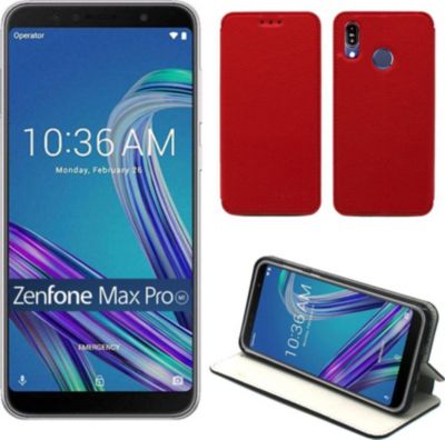 Housse XEPTIO ASUS ZenFone Max Pro M1 Etui rouge Slim Housse XEPTIO ASUS ZenFone Max Pro M1 Etui rouge Slim