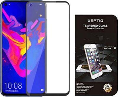 Protège écran XEPTIO Honor View 20 verre trempé noir