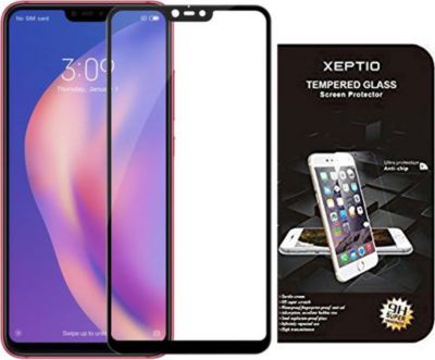 Protège écran XEPTIO Xiaomi Mi 8 LITE verre trempé noir Protège écran XEPTIO Xiaomi Mi 8 LITE verre trempé noir