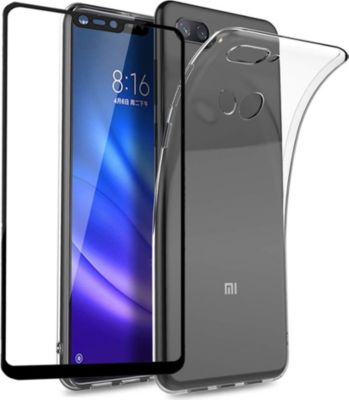 Pack XEPTIO Xiaomi Mi 8 LITE gel tpu et vitre Pack XEPTIO Xiaomi Mi 8 LITE gel tpu et vitre