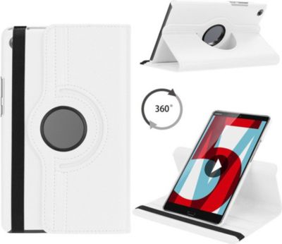 Housse XEPTIO HUAWEI MediaPad T3 7 Etui rotatif blanc Housse XEPTIO HUAWEI MediaPad T3 7 Etui rotatif blanc