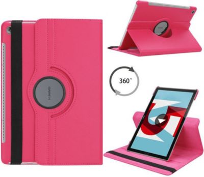 Housse XEPTIO HUAWEI MediaPad M5 10,8 rotatif rose