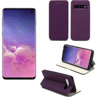 Housse XEPTIO Samsung Galaxy S10 Etui violet Slim