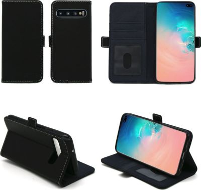 Housse XEPTIO Samsung Galaxy S10+ portefeuille noir