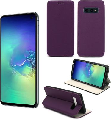 Housse XEPTIO Samsung Galaxy S10E Etui violet Slim Housse XEPTIO Samsung Galaxy S10E Etui violet Slim