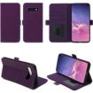Housse XEPTIO Samsung Galaxy S10E portefeuille violet