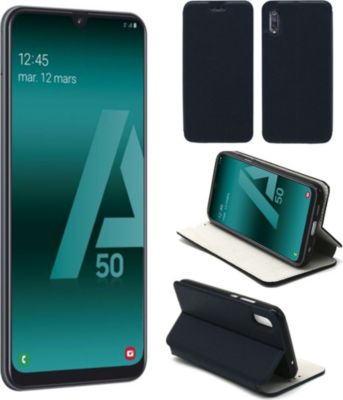 Housse XEPTIO Samsung Galaxy A50 Etui bleu Slim