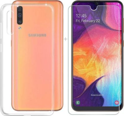 Protège écran XEPTIO Samsung Galaxy A50 gel tpu et vitre