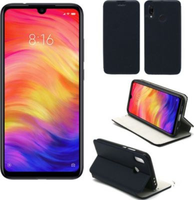 Housse XEPTIO Xiaomi Redmi Note 7 Etui bleu Slim