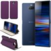 Housse XEPTIO Sony Xperia 10 Plus Etui violet Slim