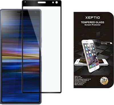 Protège écran XEPTIO Sony Xperia 10 Plus vitre noir