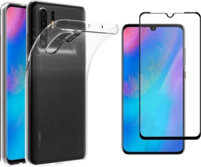 Protège écran XEPTIO Huawei P30 PRO gel tpu et full noir