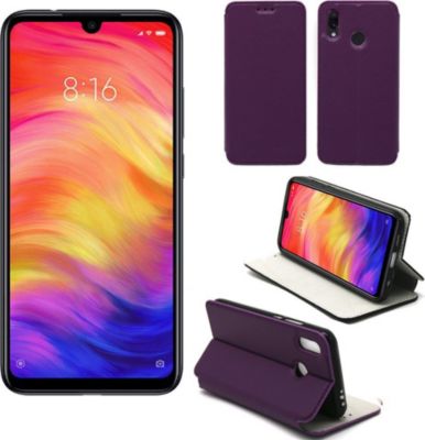 Housse XEPTIO Xiaomi Redmi 7 Etui violet Slim