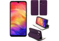 Housse XEPTIO Xiaomi Redmi 7 Etui violet Slim