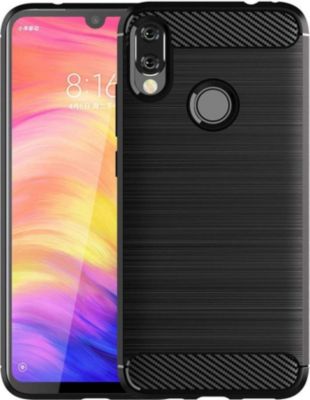 Coque XEPTIO Xiaomi Redmi 7 carbone noir