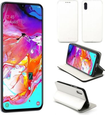 Housse XEPTIO Samsung Galaxy A70 Etui blanc Slim Housse XEPTIO Samsung Galaxy A70 Etui blanc Slim