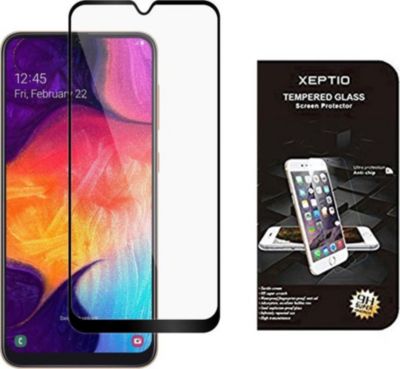 Protège écran XEPTIO Samsung Galaxy A70 vitre noir