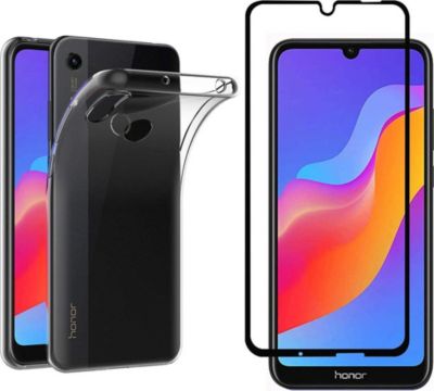 Protège écran XEPTIO Honor 8A gel tpu et full noir
