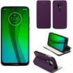 Housse XEPTIO Motorola Moto G7 Etui violet Slim