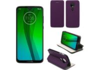 Housse XEPTIO Motorola Moto G7 Etui violet Slim