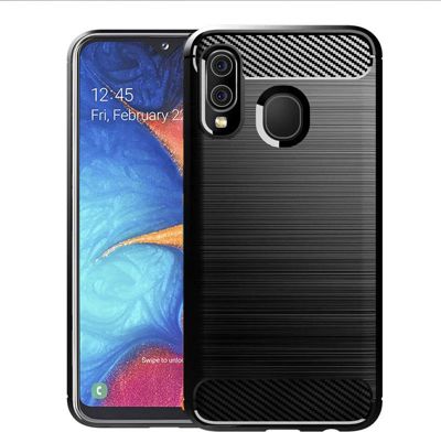 Coque XEPTIO Samsung Galaxy A20E carbone noir Coque XEPTIO Samsung Galaxy A20E carbone noir