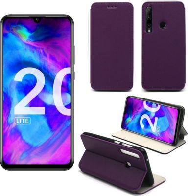 Housse XEPTIO Honor 20 LITE Etui violet Slim