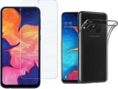 Protège écran XEPTIO Samsung Galaxy A10 gel tpu et vitre Protège écran XEPTIO Samsung Galaxy A10 gel tpu et vitre