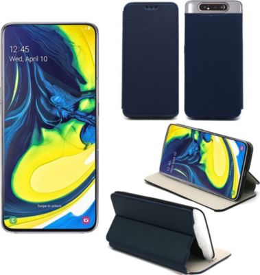Housse XEPTIO Samsung Galaxy A80 Etui bleu Slim
