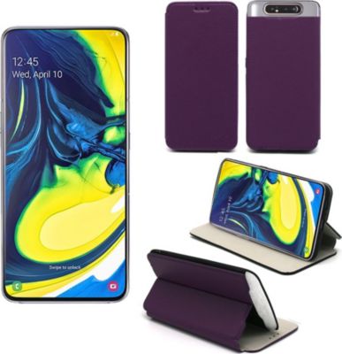 Housse XEPTIO Samsung Galaxy A80 Etui violet Slim Housse XEPTIO Samsung Galaxy A80 Etui violet Slim