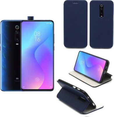 Housse XEPTIO Xiaomi Mi 9T Etui bleu Slim