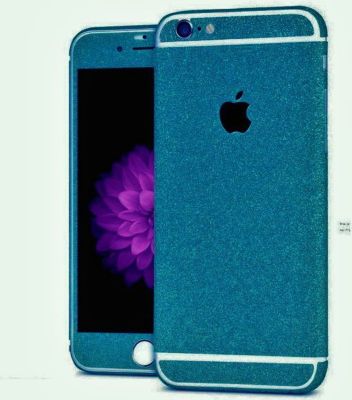 Sticker QUICK SHOT Sticker IPHONE SE Paillettes BLEU