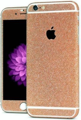Sticker SHOT CASE Sticker IPHONE SE Paillettes OR