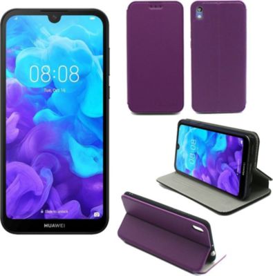 Housse XEPTIO Huawei Y5 2019 Etui violet Slim