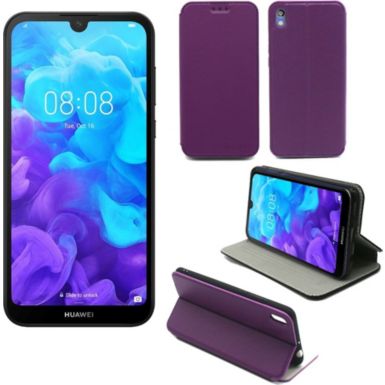 Housse XEPTIO Huawei Y5 2019 Etui violet Slim