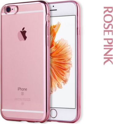 Coque SHOT CASE Coque IPHONE 6/6S Chrome (ROSE BONBON)