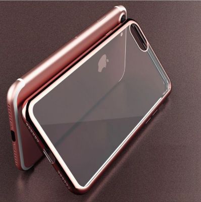 Coque SHOT CASE Coque Silicone IPHONE 8 Chrome ROSE