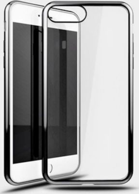 Coque SHOT CASE Coque IPHONE 8(+) Chrome (GRIS)